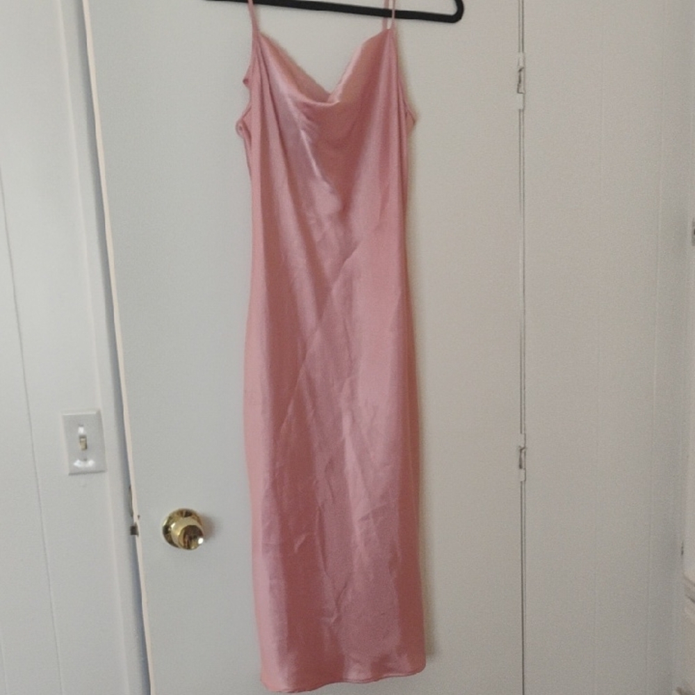 Bebe Pink and Red Dress